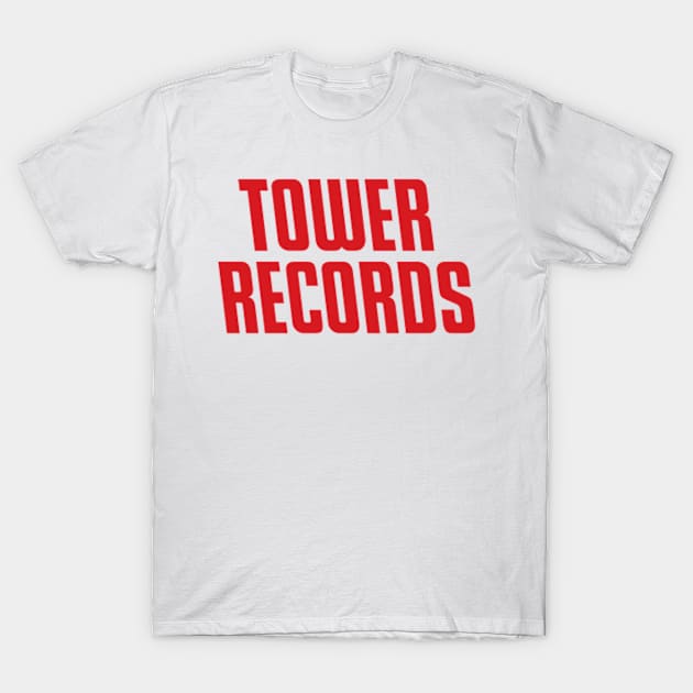 Tower Records T-Shirt by jordan5L